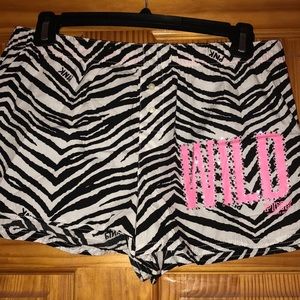 Pink Victoria Secret Pajama Shorts